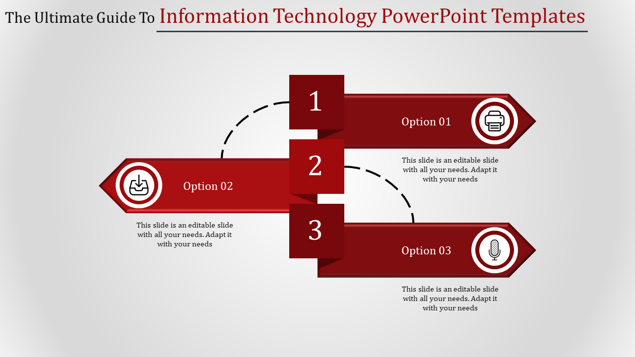 information technology powerpoint templates-The Ultimate Guide To Information Technology Powerpoint Templates-3-Red